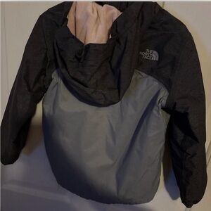 The North Face Charcoal and Light Gray Jacket